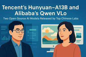 China’s AI Powerhouses Drop Two Open-Source Giants: Tencent’s Hunyuan-A13B and Alibaba’s Qwen VLo