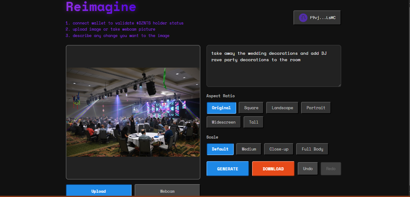 Reimagine AI Tool