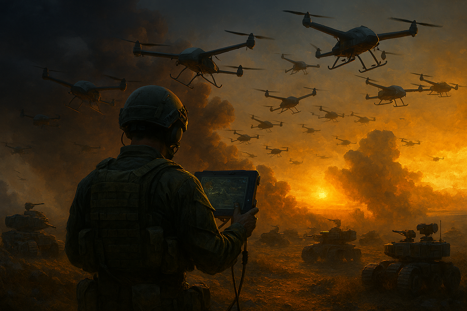 Drone Swarms, AI, and the March Toward Automated Control: A Warning for Humanity