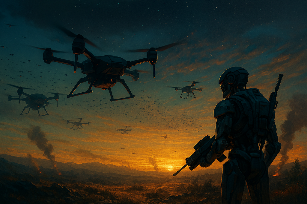 Drone Swarms, AI, and the March Toward Automated Control: A Warning for Humanity