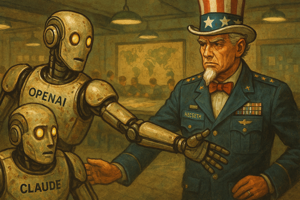 Pentagon Blacklists Anthropic as OpenAI Steps In: Inside the AI Power Struggle